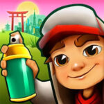 Subway Surfers kleurplaat