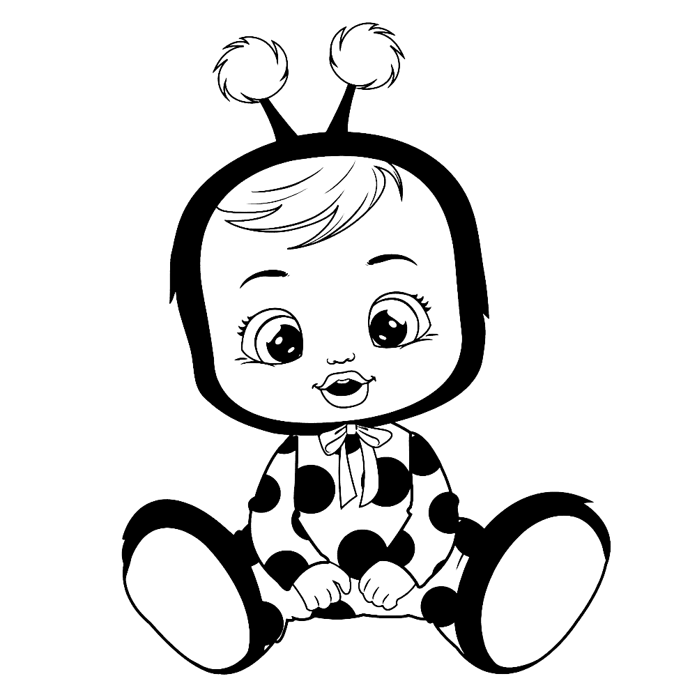 Cry Babies Colouring Sheets