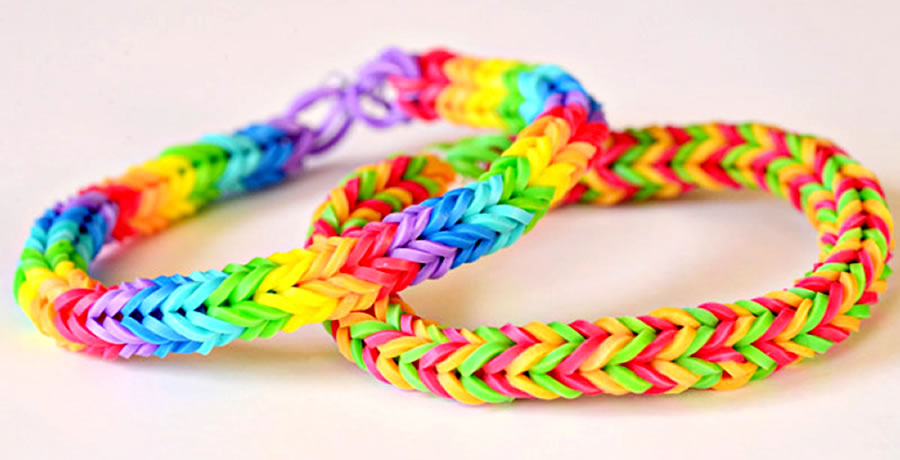 Dekking Afleiden vertaling Worden Rainbow Loom armbandjes de nieuwe knutselrage? → Leuk voor kids
