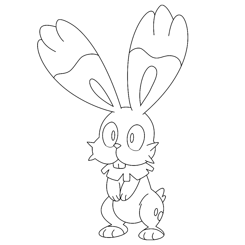 bunnelby coloring pages pdfs pokemon ready for download