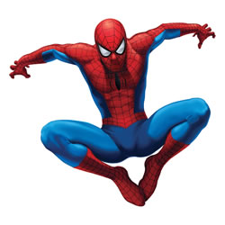 Actie slikken In detail Spiderman kleurplaten → Leuk voor kids