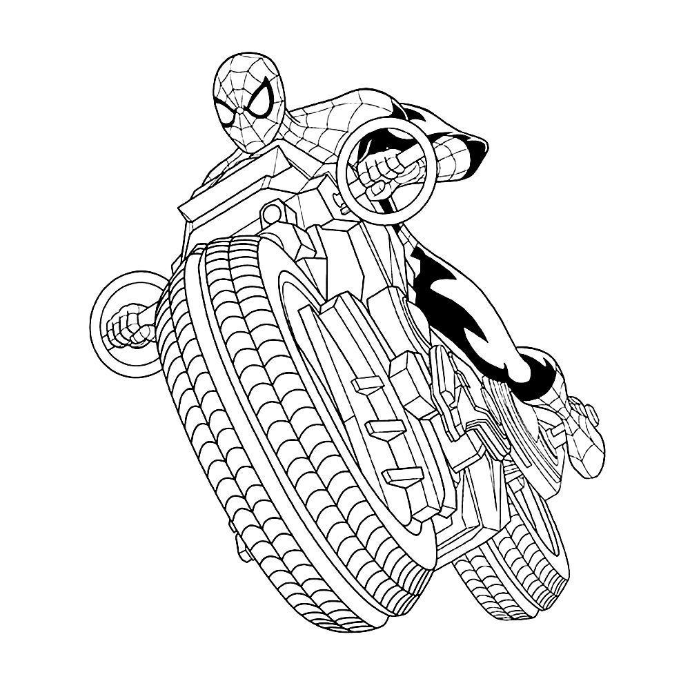 Methode Metropolitan kabel Leuk voor kids – Spiderman op de motor