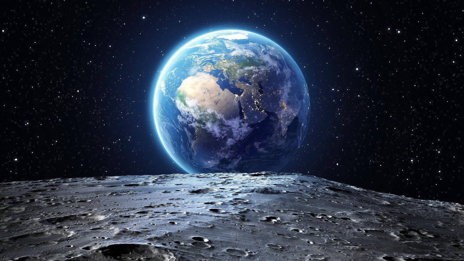 als je kunt Bijwonen dwaas Leuk voor kids – de Aarde gezien vanaf de maan